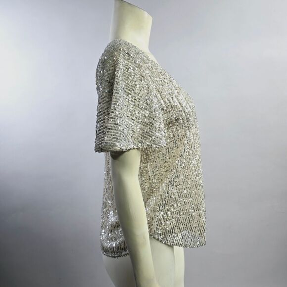 Loft small sequin top R15 - Picture 4 of 4
